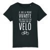T-Shirt Enfant Preuve que papa n’est pas toujours sur son velo