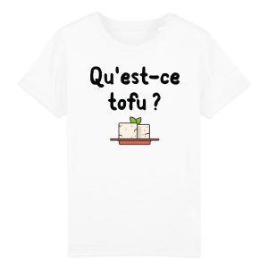 T-Shirt Enfant Qu'est-ce tofu 1 T Shirt Enfant Quest ce tofu 4068 4