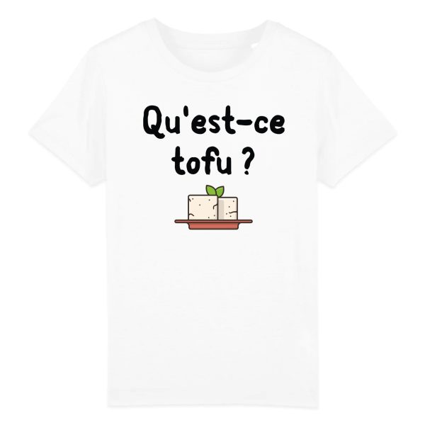 T-Shirt Enfant Qu’est-ce tofu