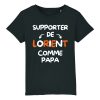 T-Shirt Enfant Supporter de Lorient comme papa