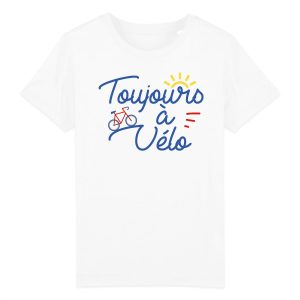 T-Shirt Enfant Toujours a velo