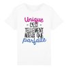 T-Shirt Enfant Unique c’est tellement mieux que parfaite