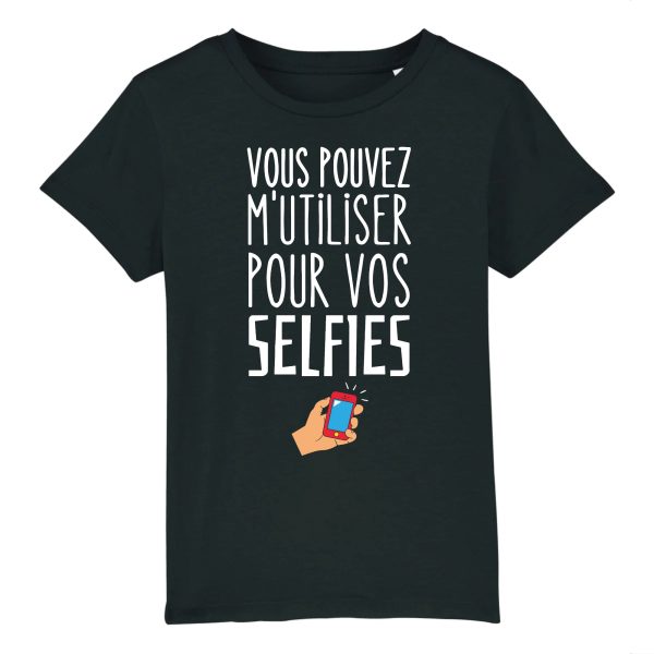 T-Shirt Enfant Vous pouvez m’utiliser pour vos selfies