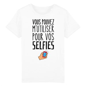 T-Shirt Enfant Vous pouvez m’utiliser pour vos selfies