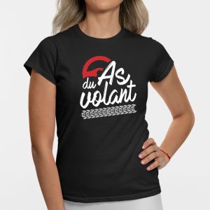 T-Shirt Femme As du volant