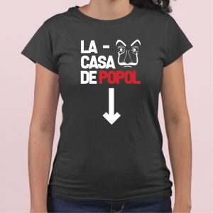 T-Shirt Femme Casa de popol