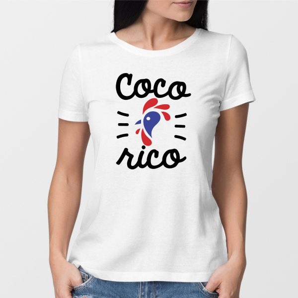 T-Shirt Femme Cocorico