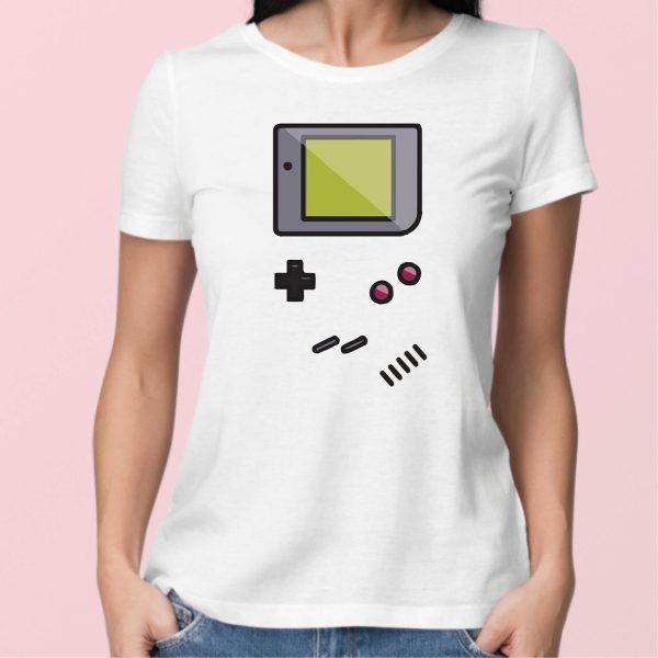 T-Shirt Femme Game Boy