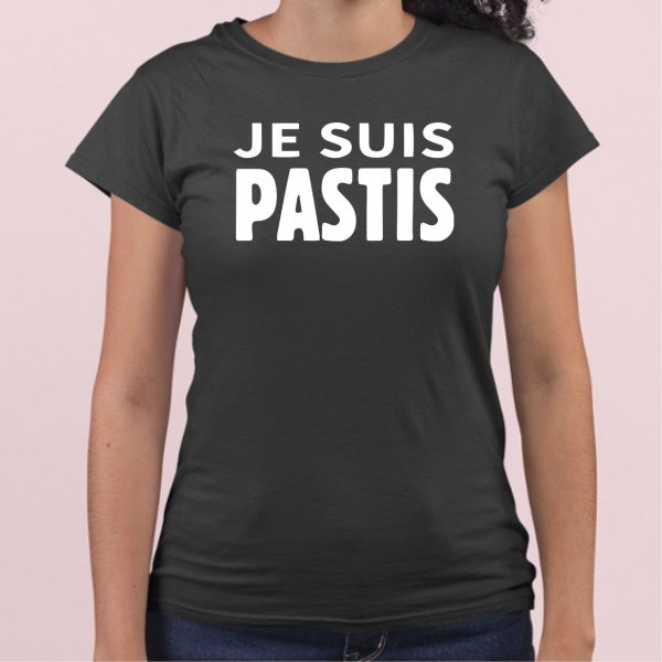 T-Shirt Femme Je suis Pastis