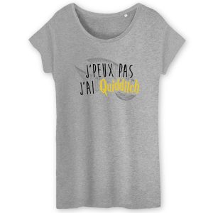 T-Shirt Femme J'peux pas j'ai Quidditch 5 T Shirt Femme Jpeux pas jai Quidditch 2392 6
