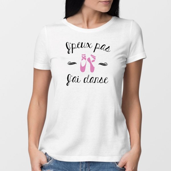 T-Shirt Femme J’peux pas j’ai danse