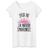 T-Shirt Femme J’peux pas j’ai natation synchronisee