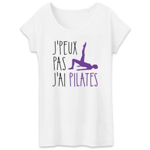T-Shirt Femme J’peux pas j’ai pilates T-Shirt Femme J’peux pas j’ai pilates