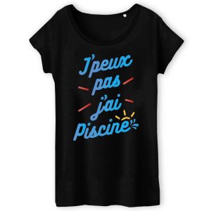 T Shirt Femme Jpeux pas jai piscine 6943 4
