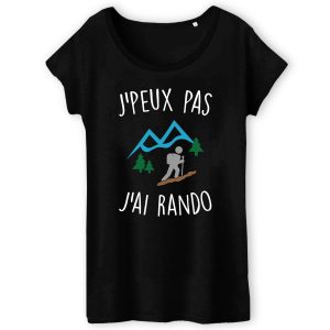 T Shirt Femme Jpeux pas jai rando 8114 4