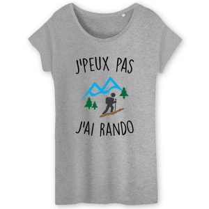 T Shirt Femme Jpeux pas jai rando 8114 6