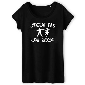 T Shirt Femme Jpeux pas jai rock 9564 4
