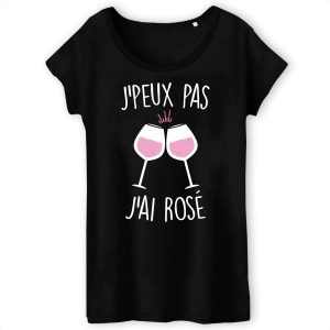 T Shirt Femme Jpeux pas jai ros 4601 4