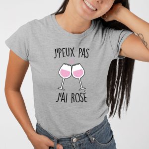 T Shirt Femme Jpeux pas jai ros 4601 5