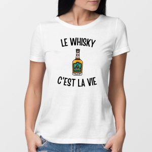 T-Shirt Femme Le whisky c’est la vie T-Shirt Femme Le whisky c’est la vie