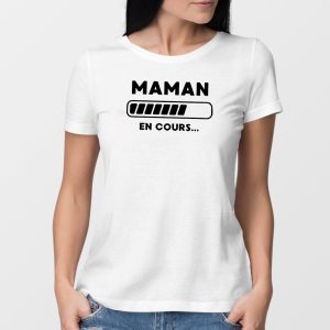 T-Shirt Femme Maman en cours T-Shirt Femme Maman en cours