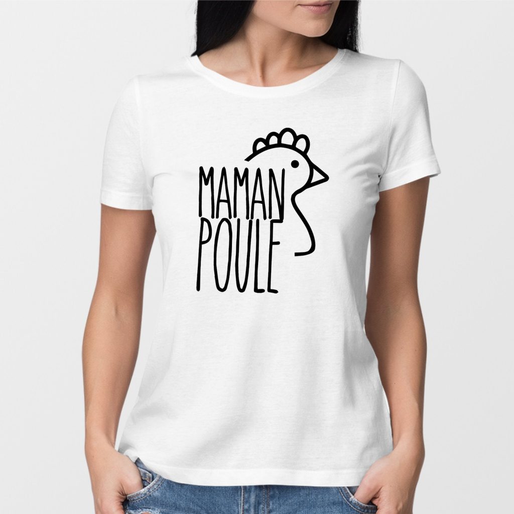 T-Shirt Femme Maman Poule