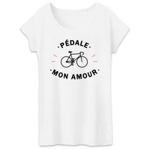 T-Shirt Femme Pedale mon amour T-Shirt Femme Pedale mon amour