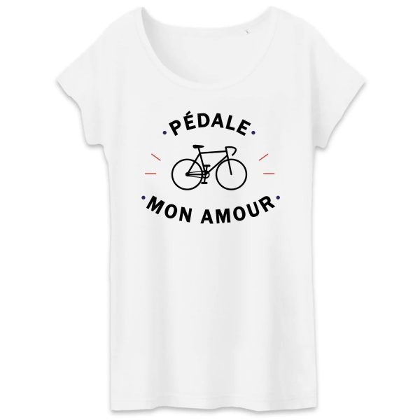 T-Shirt Femme Pedale mon amour