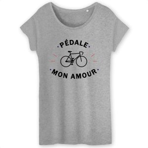 T-Shirt Femme Pedale mon amour 5 T Shirt Femme Pdale mon amour 3276 6