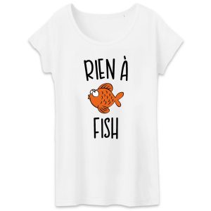 T-Shirt Femme Rien a fish 1 T Shirt Femme Rien fish 3551 2