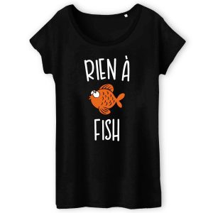 T-Shirt Femme Rien a fish 3 T Shirt Femme Rien fish 3551 4