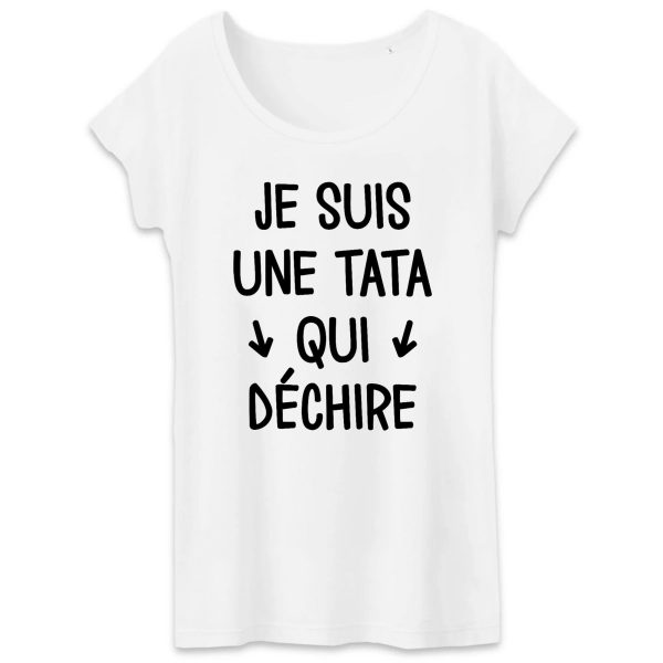 T-Shirt Femme Tata qui dechire