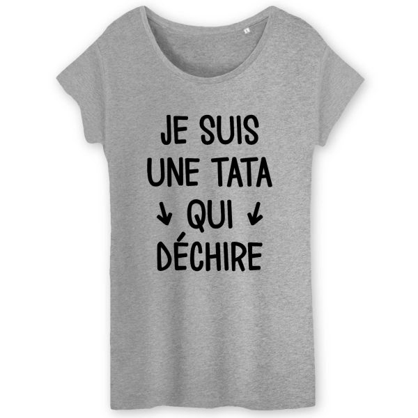 T-Shirt Femme Tata qui dechire