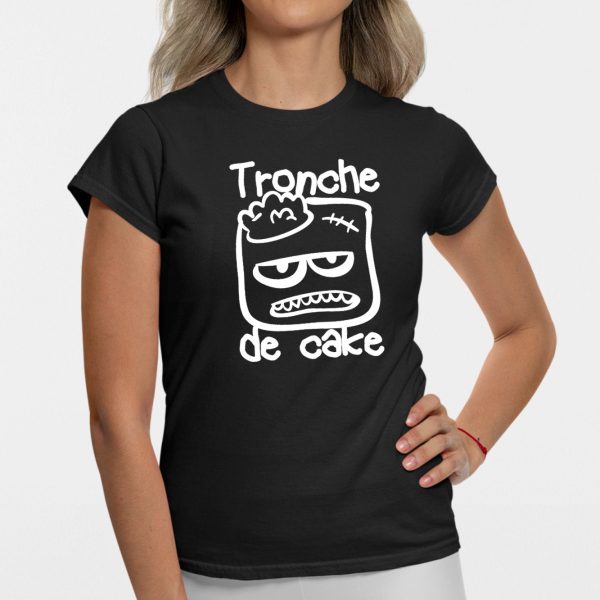 T-Shirt Femme Tronche de cake