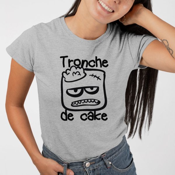 T-Shirt Femme Tronche de cake