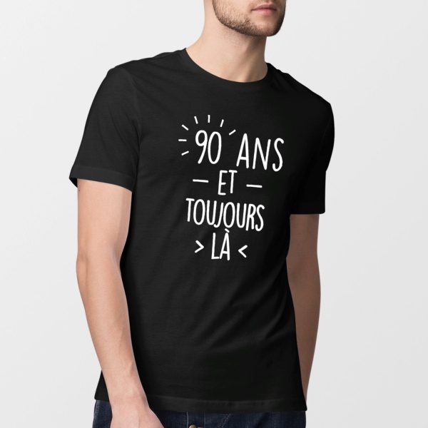 T-Shirt Homme Anniversaire 90 ans