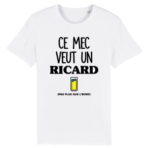 T-Shirt Homme Ce mec veut un Ricard