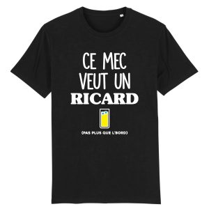 T Shirt Homme Ce mec veut un Ricard 3501 4