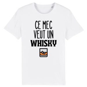 T-Shirt Homme Ce mec veut un whisky