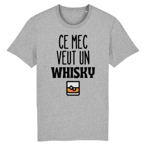 T-Shirt Homme Ce mec veut un whisky 5 T Shirt Homme Ce mec veut un whisky 6788 6