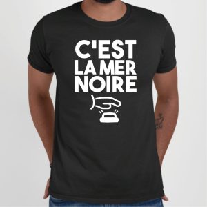 T-Shirt Homme C’est la mer noire T-Shirt Homme C’est la mer noire