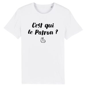 T-Shirt Homme C’est qui le patron T-Shirt Homme C’est qui le patron