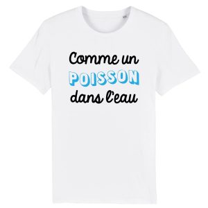 T-Shirt Homme Comme un poisson dans l’eau T-Shirt Homme Comme un poisson dans l’eau