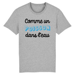 T Shirt Homme Comme un poisson dans leau 3711 6