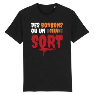 T-Shirt Homme Des bonbons ou un sort 3 T Shirt Homme Des bonbons ou un sort 9752 4