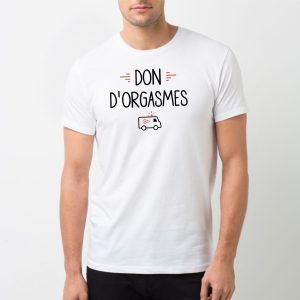 T-Shirt Homme Don d’orgasmes T-Shirt Homme Don d’orgasmes