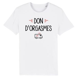 T-Shirt Homme Don d’orgasmes T-Shirt Homme Don d’orgasmes