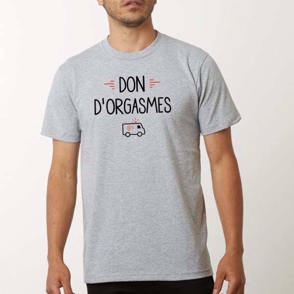 T-Shirt Homme Don d’orgasmes
