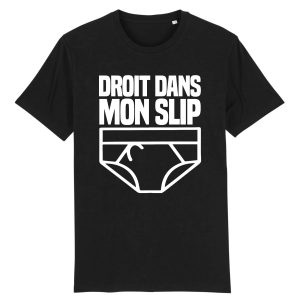 T Shirt Homme Droit dans mon slip 8829 4