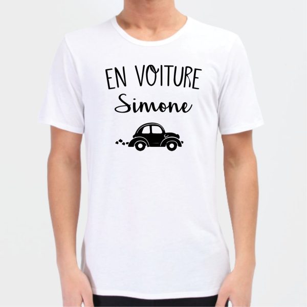 T-Shirt Homme En voiture Simone